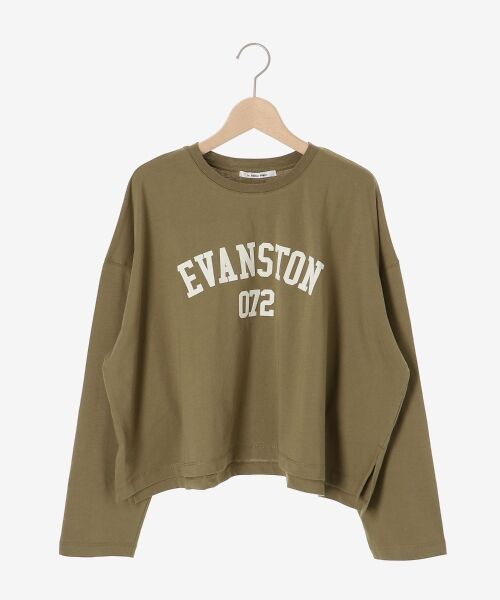 le.coeur blanc / ルクールブラン Tシャツ | 《WEB限定アイテム》カレッジロゴオーバーロンT | 詳細1