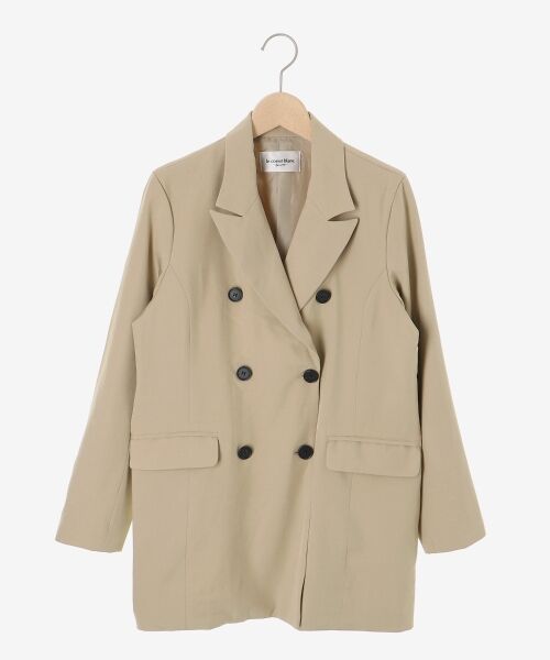 le.coeur blanc / ルクールブラン テーラードジャケット | 《WEB限定アイテム》ストレッチルーズジャケット | 詳細1