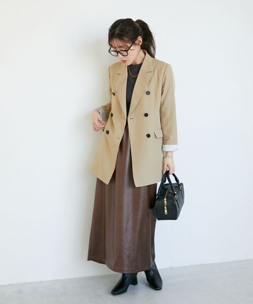 le.coeur blanc / ルクールブラン テーラードジャケット | 《WEB限定アイテム》ストレッチルーズジャケット | 詳細10