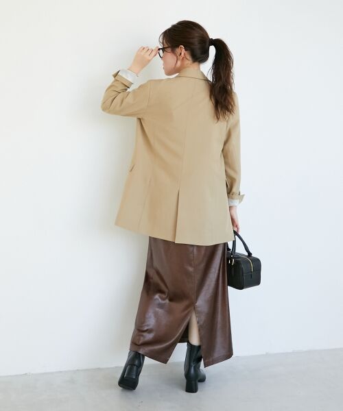 le.coeur blanc / ルクールブラン テーラードジャケット | 《WEB限定アイテム》ストレッチルーズジャケット | 詳細12