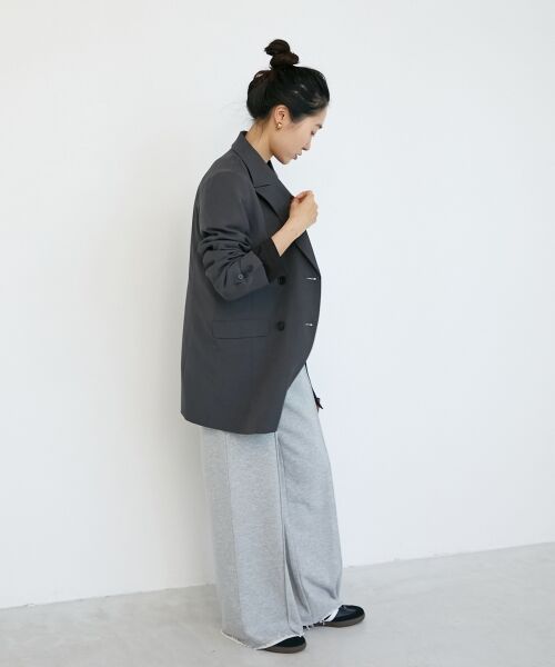 le.coeur blanc / ルクールブラン テーラードジャケット | 《WEB限定アイテム》ストレッチルーズジャケット | 詳細20