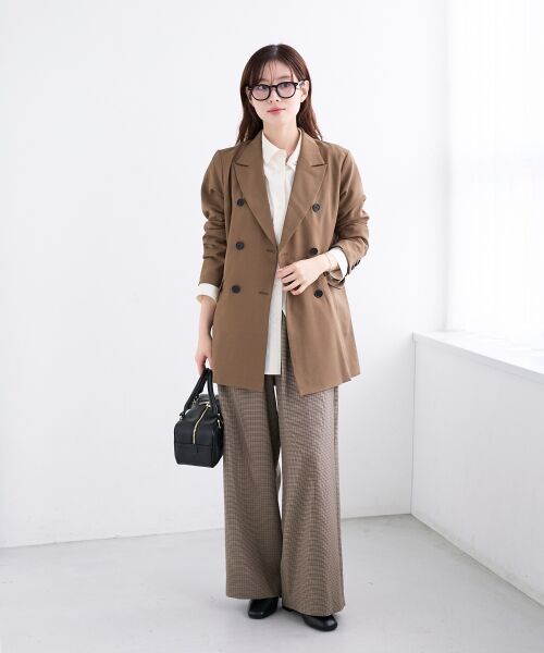 le.coeur blanc / ルクールブラン テーラードジャケット | 《WEB限定アイテム》ストレッチルーズジャケット | 詳細29