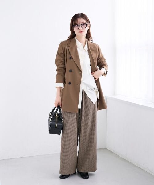 le.coeur blanc / ルクールブラン テーラードジャケット | 《WEB限定アイテム》ストレッチルーズジャケット | 詳細30