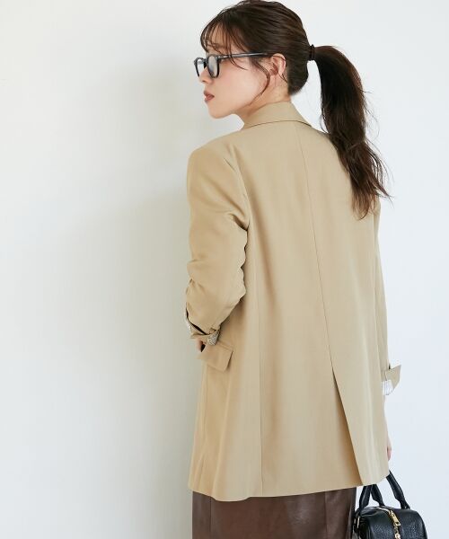 le.coeur blanc / ルクールブラン テーラードジャケット | 《WEB限定アイテム》ストレッチルーズジャケット | 詳細7