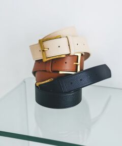 le.coeur blanc / ルクールブラン ベルト・サスペンダー | 《WEB限定アイテム》スクエアバックルベルト