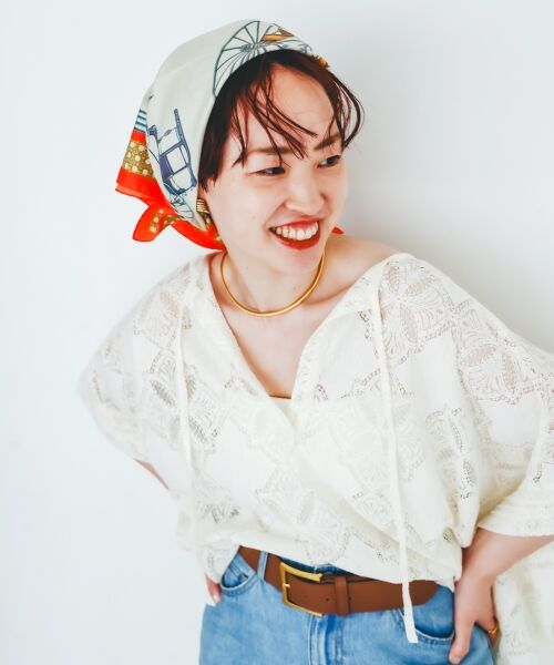 le.coeur blanc / ルクールブラン ベルト・サスペンダー | 《WEB限定アイテム》スクエアバックルベルト | 詳細3