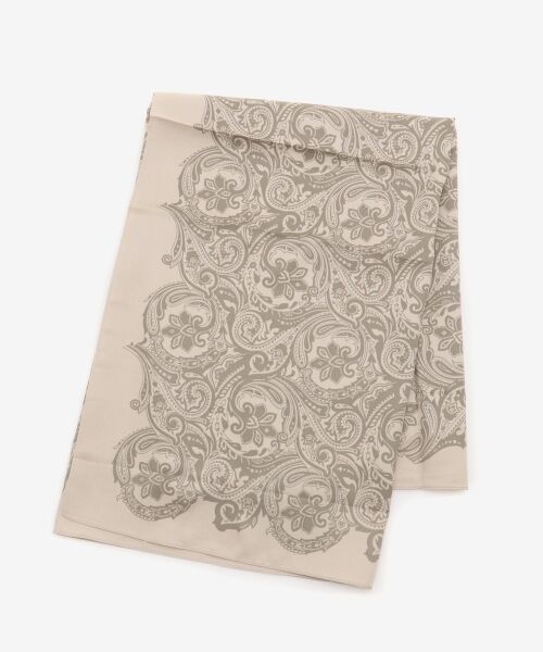 le.coeur blanc / ルクールブラン バンダナ・スカーフ | 《WEB限定アイテム》ペイズリープリントビッグスカーフ | 詳細1