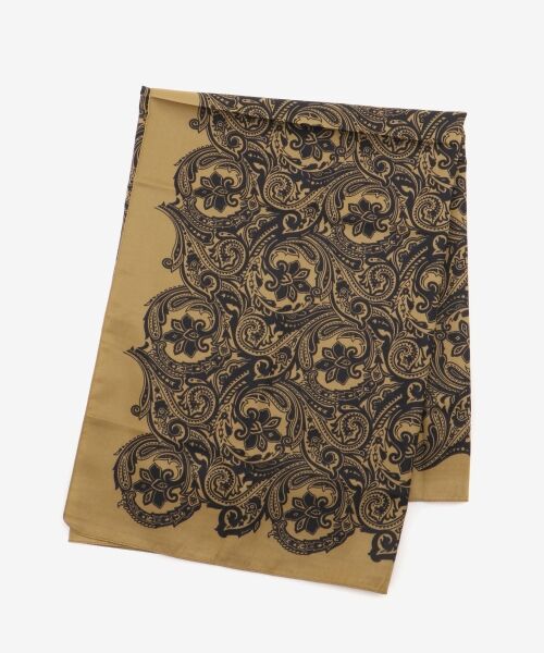 le.coeur blanc / ルクールブラン バンダナ・スカーフ | 《WEB限定アイテム》ペイズリープリントビッグスカーフ | 詳細5