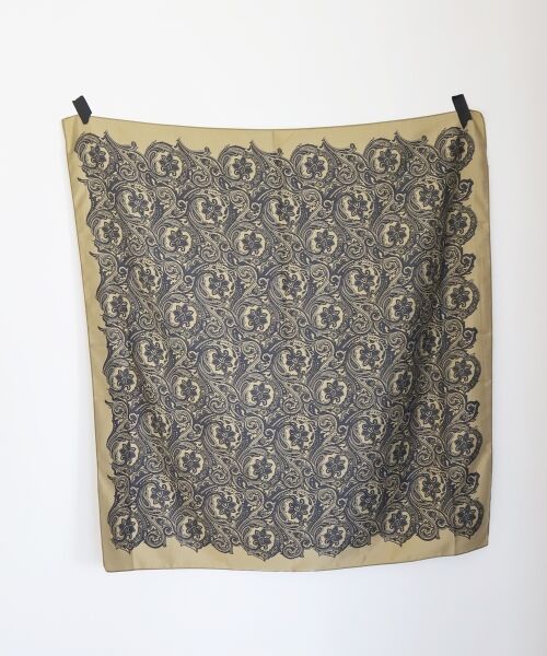 le.coeur blanc / ルクールブラン バンダナ・スカーフ | 《WEB限定アイテム》ペイズリープリントビッグスカーフ | 詳細6