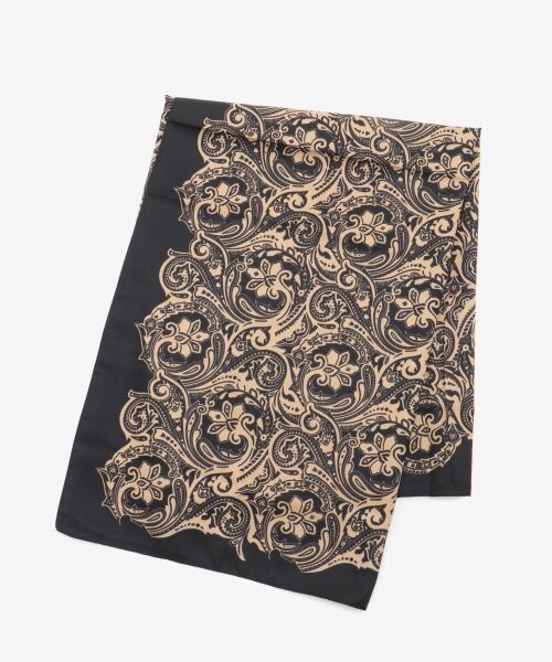 le.coeur blanc / ルクールブラン バンダナ・スカーフ | 《WEB限定アイテム》ペイズリープリントビッグスカーフ | 詳細7