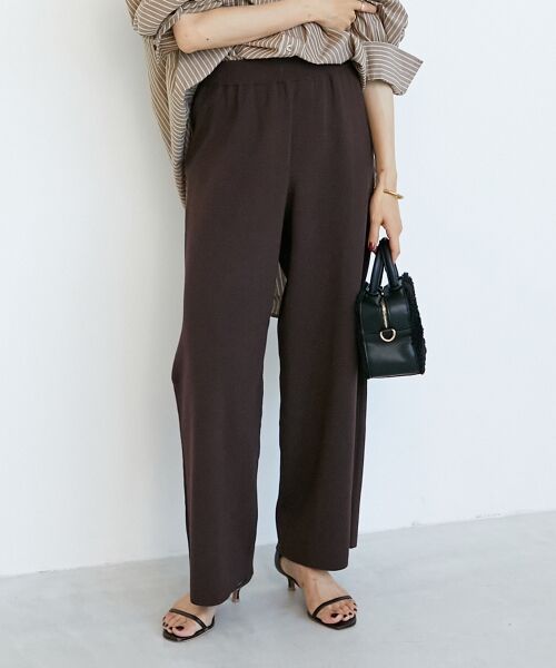 le.coeur blanc / ルクールブラン その他パンツ | 《WEB限定アイテム》スムースニットイージーパンツ | 詳細10