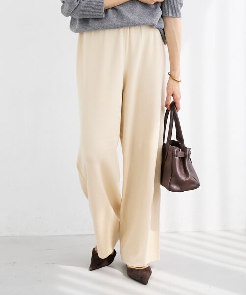 le.coeur blanc / ルクールブラン その他パンツ | 《WEB限定アイテム》スムースニットイージーパンツ | 詳細20