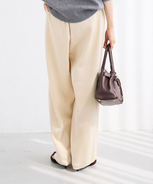le.coeur blanc / ルクールブラン その他パンツ | 《WEB限定アイテム》スムースニットイージーパンツ | 詳細24