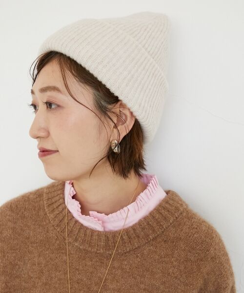 le.coeur blanc / ルクールブラン ニットキャップ | 《WEB限定アイテム》シンプルニットワッチ | 詳細11