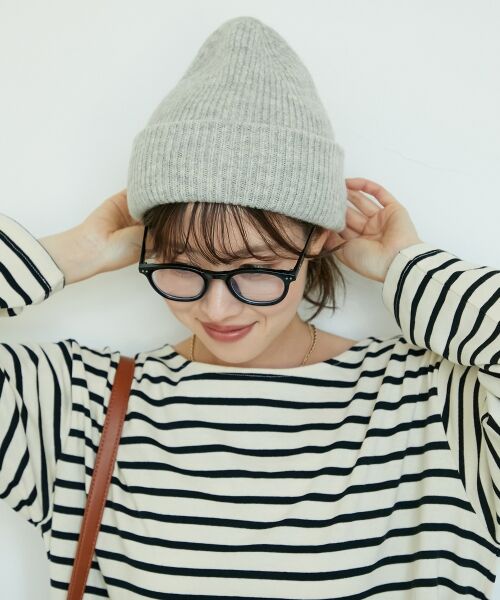 le.coeur blanc / ルクールブラン ニットキャップ | 《WEB限定アイテム》シンプルニットワッチ | 詳細4