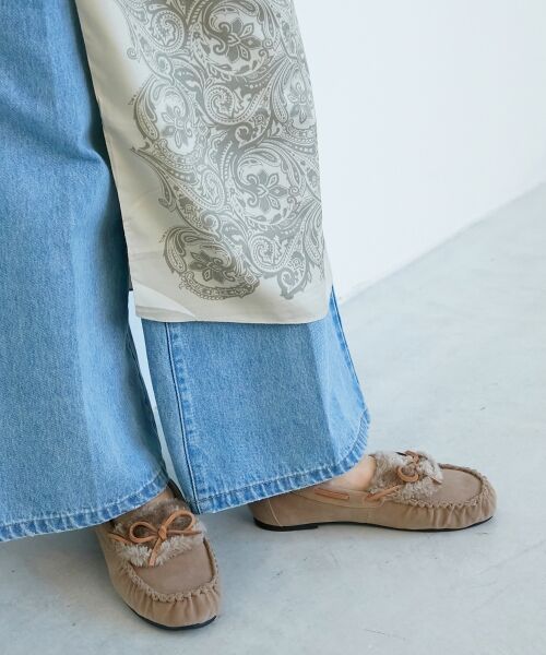le.coeur blanc / ルクールブラン フラットシューズ | 《WEB限定アイテム》ファーデザインモカシンシューズ | 詳細11