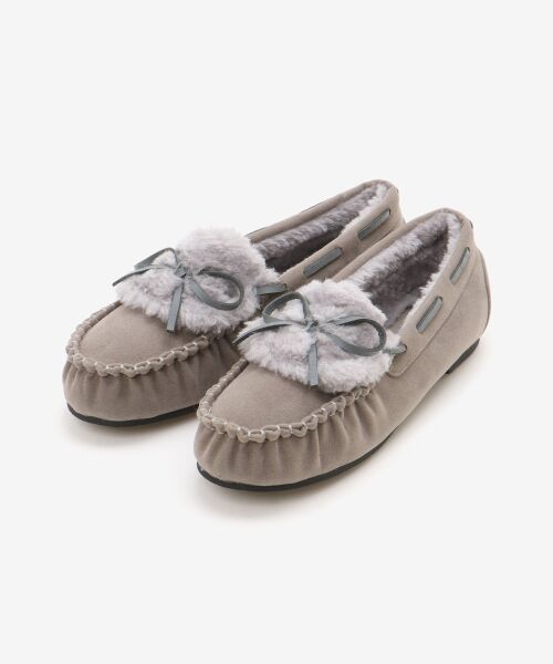 le.coeur blanc / ルクールブラン フラットシューズ | 《WEB限定アイテム》ファーデザインモカシンシューズ | 詳細13