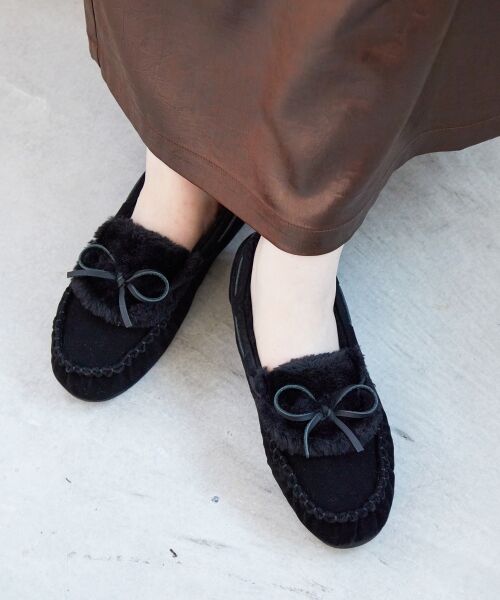le.coeur blanc / ルクールブラン フラットシューズ | 《WEB限定アイテム》ファーデザインモカシンシューズ | 詳細21