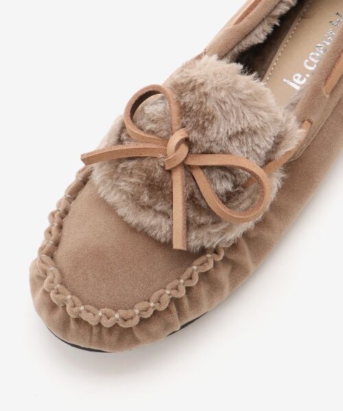 le.coeur blanc / ルクールブラン フラットシューズ | 《WEB限定アイテム》ファーデザインモカシンシューズ | 詳細28