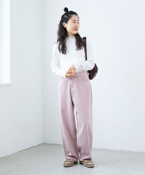 le.coeur blanc / ルクールブラン フラットシューズ | 《WEB限定アイテム》ファーデザインモカシンシューズ | 詳細9