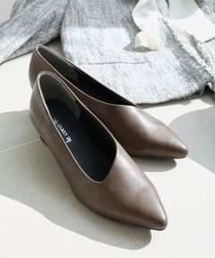 le.coeur blanc / ルクールブラン パンプス | 《WEB限定アイテム》アシンメトリーカットパンプス