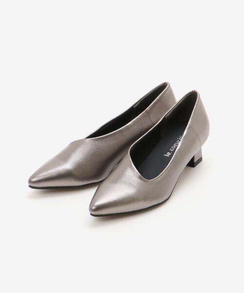 le.coeur blanc / ルクールブラン パンプス | 《WEB限定アイテム》アシンメトリーカットパンプス | 詳細20