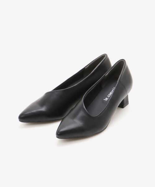 le.coeur blanc / ルクールブラン パンプス | 《WEB限定アイテム》アシンメトリーカットパンプス | 詳細22