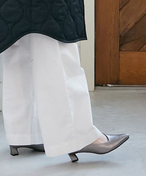 le.coeur blanc / ルクールブラン パンプス | 《WEB限定アイテム》アシンメトリーカットパンプス | 詳細9