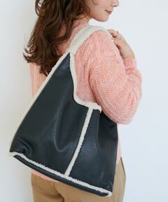 le.coeur blanc / ルクールブラン トートバッグ | 《WEB限定アイテム》ボアトートバッグ