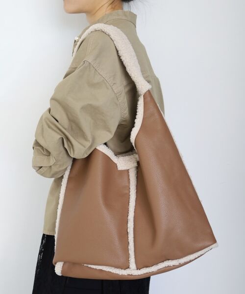 le.coeur blanc / ルクールブラン トートバッグ | 《WEB限定アイテム》ボアトートバッグ | 詳細11