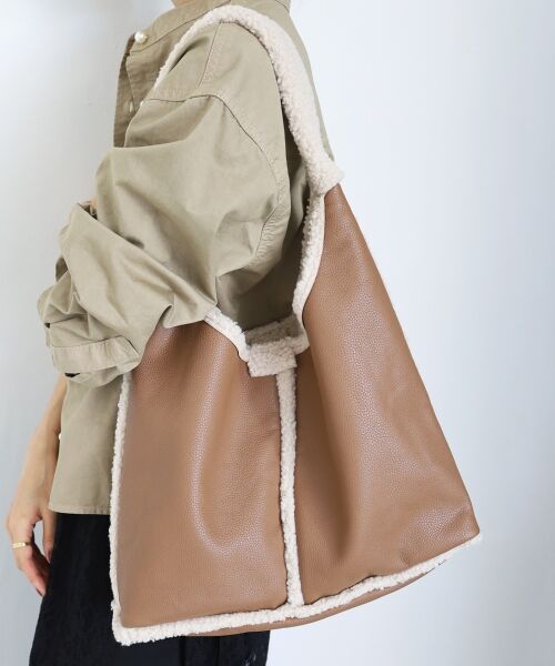 le.coeur blanc / ルクールブラン トートバッグ | 《WEB限定アイテム》ボアトートバッグ | 詳細13