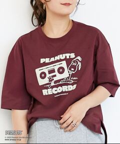 le.coeur blanc / ルクールブラン Tシャツ | 【PEANUTS】フットボールTシャツ
