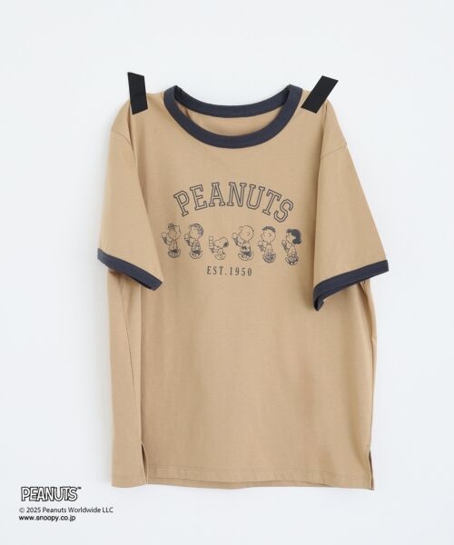 le.coeur blanc / ルクールブラン Tシャツ | 【PEANUTS】リンガーTシャツ | 詳細14