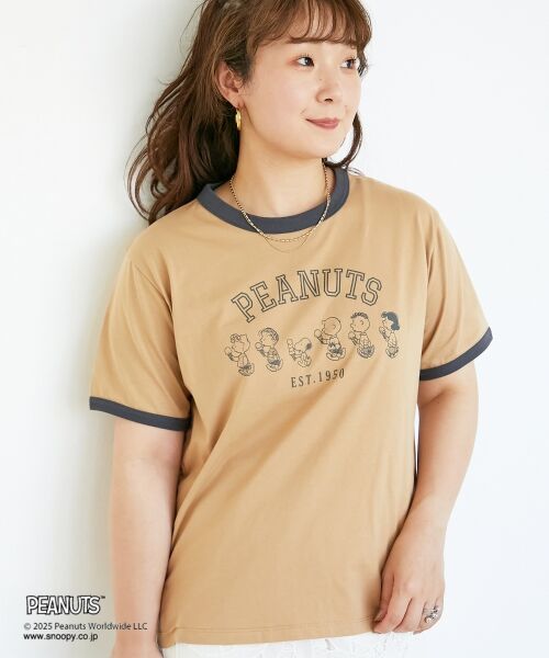 le.coeur blanc / ルクールブラン Tシャツ | 【PEANUTS】リンガーTシャツ | 詳細16