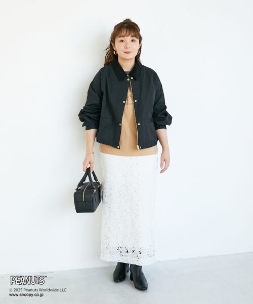 le.coeur blanc / ルクールブラン Tシャツ | 【PEANUTS】リンガーTシャツ | 詳細24