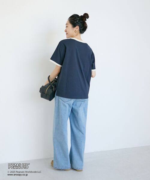 le.coeur blanc / ルクールブラン Tシャツ | 【PEANUTS】リンガーTシャツ | 詳細9