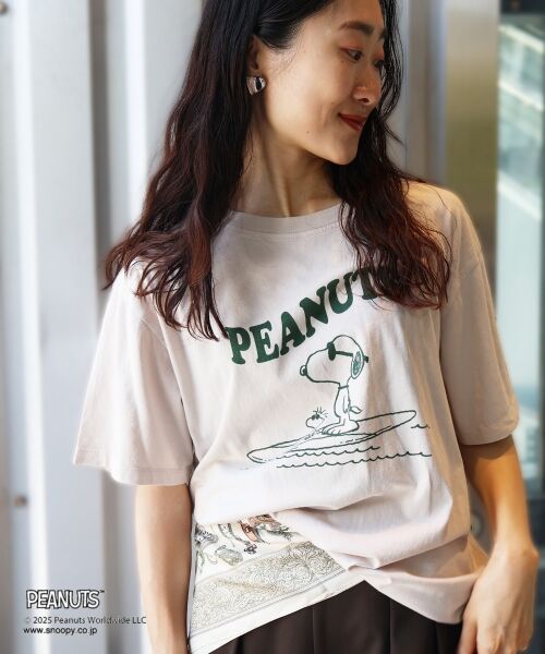 le.coeur blanc / ルクールブラン Tシャツ | 【PEANUTS】ピグメントTシャツ | 詳細10