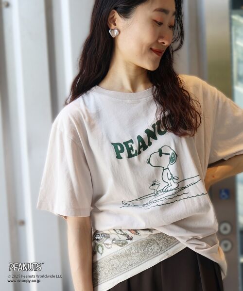 le.coeur blanc / ルクールブラン Tシャツ | 【PEANUTS】ピグメントTシャツ | 詳細11