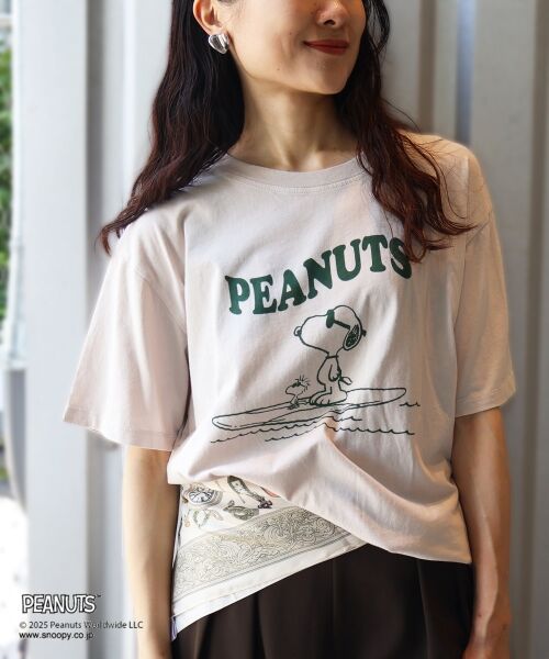 le.coeur blanc / ルクールブラン Tシャツ | 【PEANUTS】ピグメントTシャツ | 詳細12