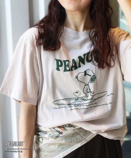 le.coeur blanc / ルクールブラン Tシャツ | 【PEANUTS】ピグメントTシャツ | 詳細14