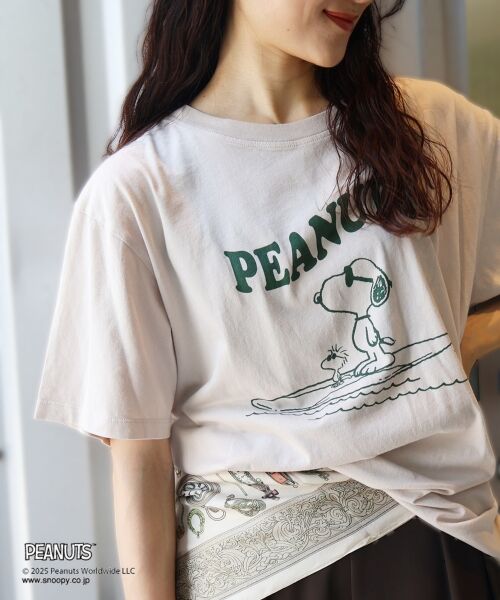 le.coeur blanc / ルクールブラン Tシャツ | 【PEANUTS】ピグメントTシャツ | 詳細15