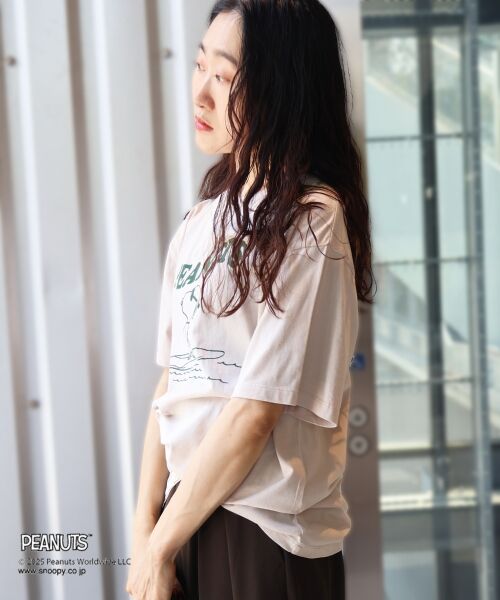 le.coeur blanc / ルクールブラン Tシャツ | 【PEANUTS】ピグメントTシャツ | 詳細16