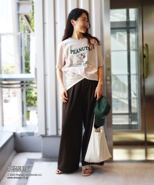 le.coeur blanc / ルクールブラン Tシャツ | 【PEANUTS】ピグメントTシャツ | 詳細17