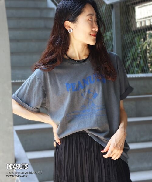 le.coeur blanc / ルクールブラン Tシャツ | 【PEANUTS】ピグメントTシャツ | 詳細19