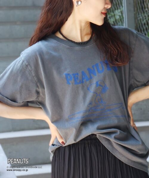 le.coeur blanc / ルクールブラン Tシャツ | 【PEANUTS】ピグメントTシャツ | 詳細20