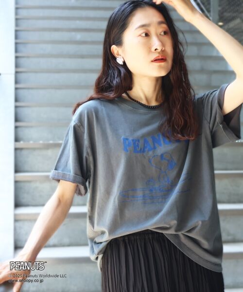 le.coeur blanc / ルクールブラン Tシャツ | 【PEANUTS】ピグメントTシャツ | 詳細23