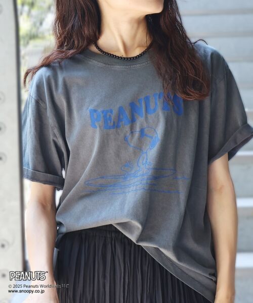 le.coeur blanc / ルクールブラン Tシャツ | 【PEANUTS】ピグメントTシャツ | 詳細25