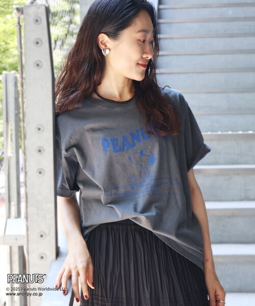 le.coeur blanc / ルクールブラン Tシャツ | 【PEANUTS】ピグメントTシャツ | 詳細26