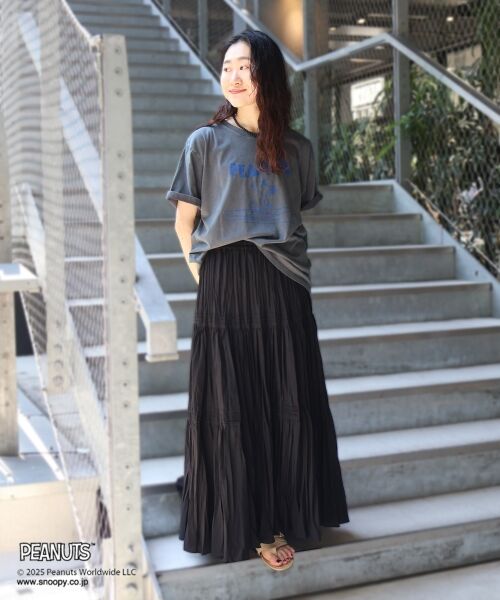 le.coeur blanc / ルクールブラン Tシャツ | 【PEANUTS】ピグメントTシャツ | 詳細27