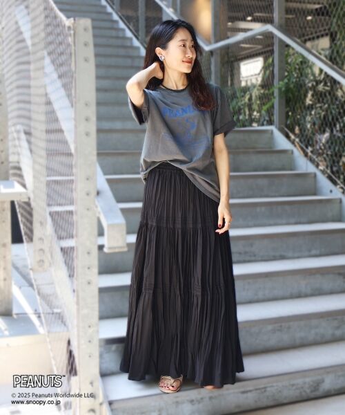 le.coeur blanc / ルクールブラン Tシャツ | 【PEANUTS】ピグメントTシャツ | 詳細29